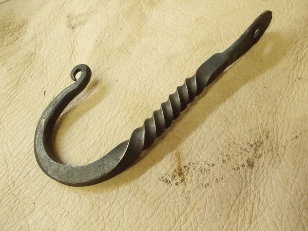 Hand Forged Twisted Wall Hook -Small – The Village Blacksmith