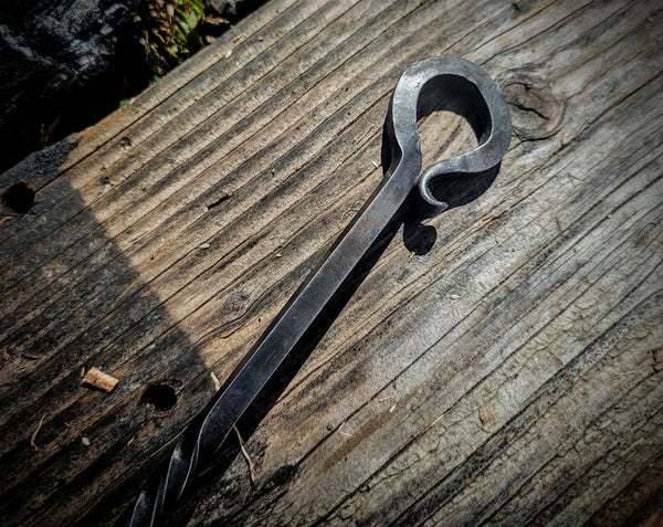 Hand Forged Grilling Meat Flipper