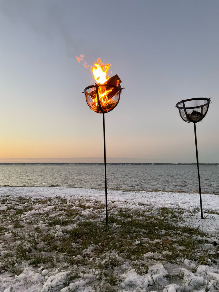 Cresset Fire Basket The Village Blacksmith