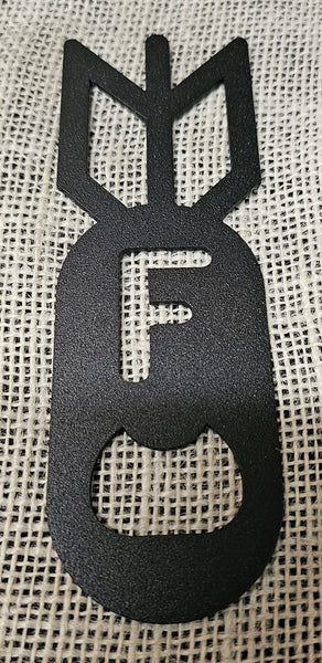 The F-Bomb Bottle Opener