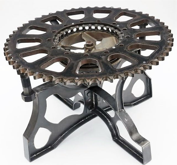 Industrial Gear Table – The Village Blacksmith